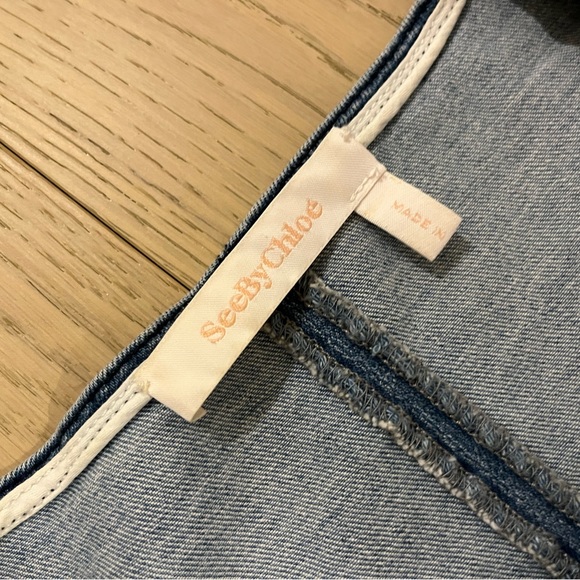 See by Chloe denim dress - Picture 3 of 4